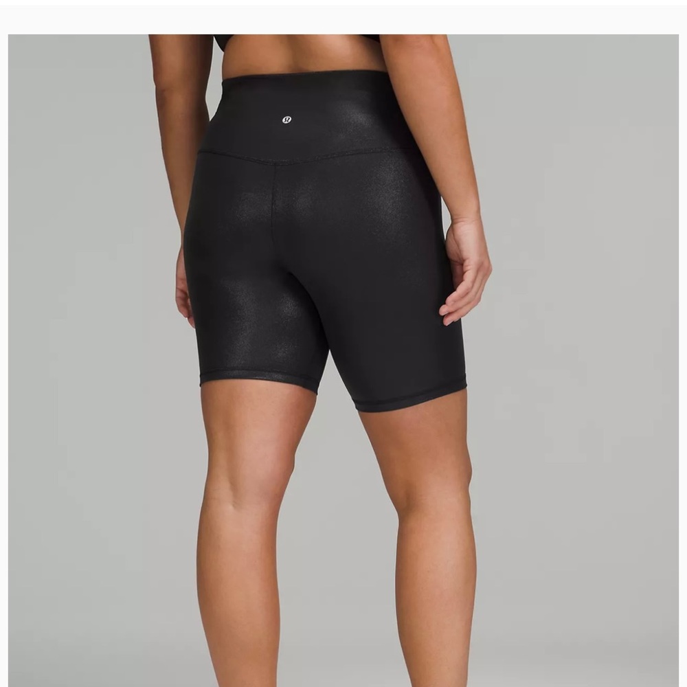 NWT lululemon align shine biker short
